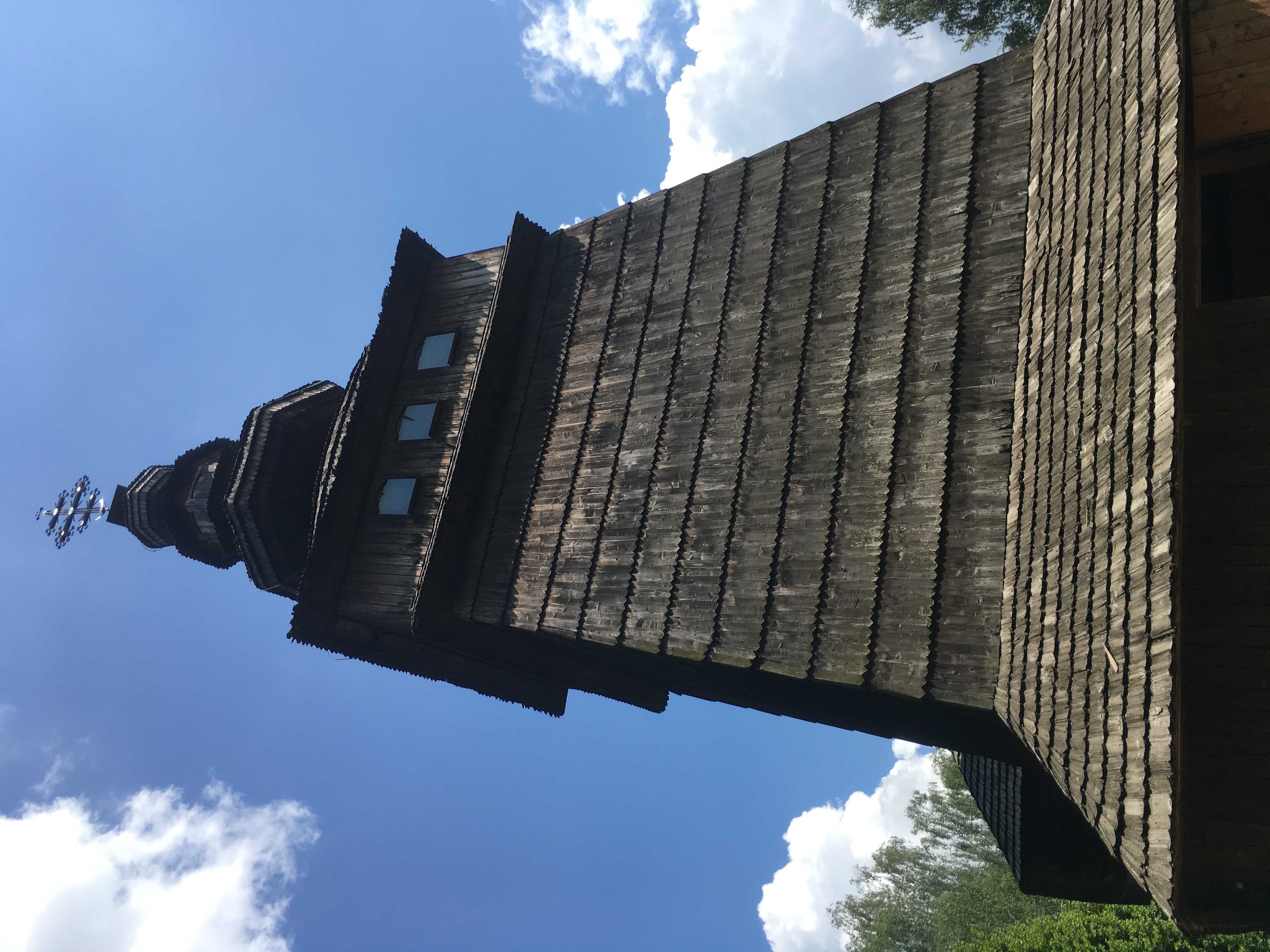 Bell tower at Shevchenkivskyi Hai Park